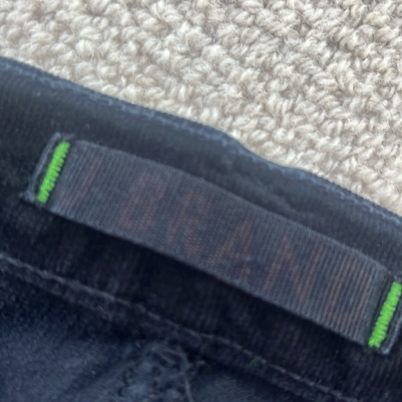 J BRAND CIGARETTE BLACK CORDUROY JEANS - Picture 3 of 8